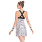 Glod Sequins Jazz Dress