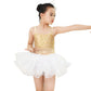 Gold Sequin Dance Tutu Dress