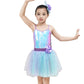 Gradient Sequin Tutu Ballet Dress
