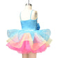 Rainbow Tutu Ballet Dress For Girls Kids