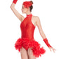 Sequins Feather Dance Dress