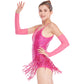 Sequins Tassel Tap Dance Dress