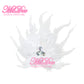 Round Feather Flower Hair Clip Headpieces