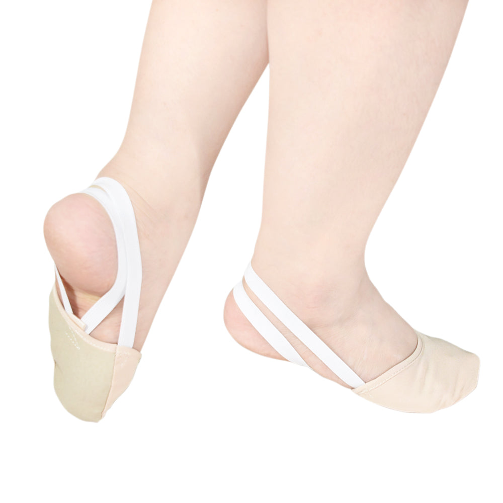 Half Sole Dance Shoes Stretchy Canvas