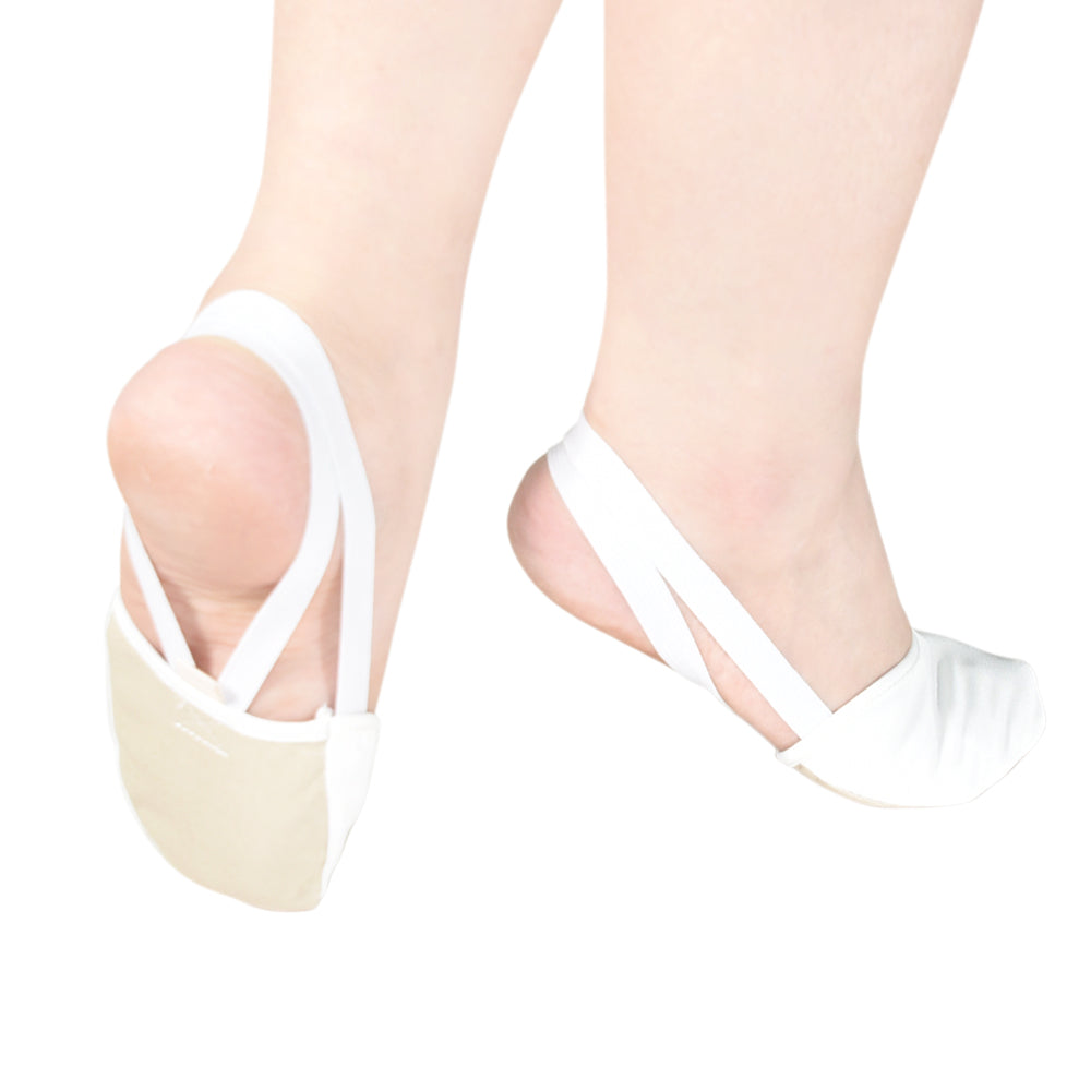 Half Sole Dance Shoes Stretchy Canvas