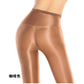 Glossiness Gold Foiled Dance Tights
