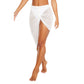 Seaside Holiday Beach Skirt Split Transparent Sunscreen Skirt