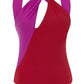 A Multi Color Contrast Swimsuit