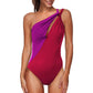 A Multi Color Contrast Swimsuit