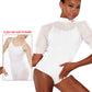 Rhinestone Crop Top & Leotards 2 Piece Outfits