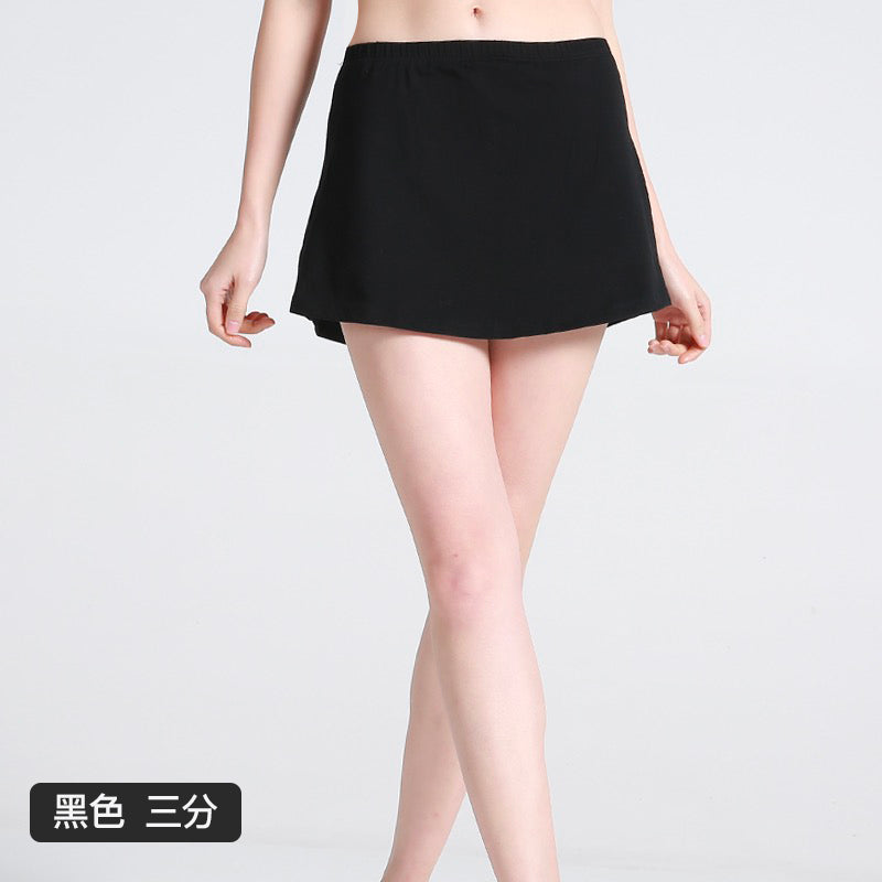 Cotton A-Line Skirt Pants Yoga Dance Wear