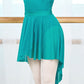 Hight Low Dance Mesh Skirt ( Elastic Waistband )