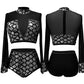 Sliver Sequin with Diamond 2 Pcs Outfits