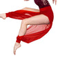 Side Split Dance Sport Pants High Waist Puff Legs