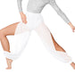 Side Split Dance Sport Pants High Waist Puff Legs