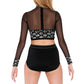 Sliver Sequin with Diamond 2 Pcs Outfits