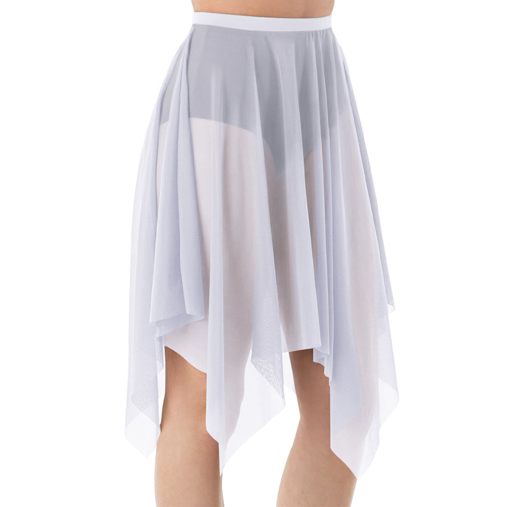Geometric Skirt Ballet Training Square Mesh Skirt (Exclude Underwear & Leotards)