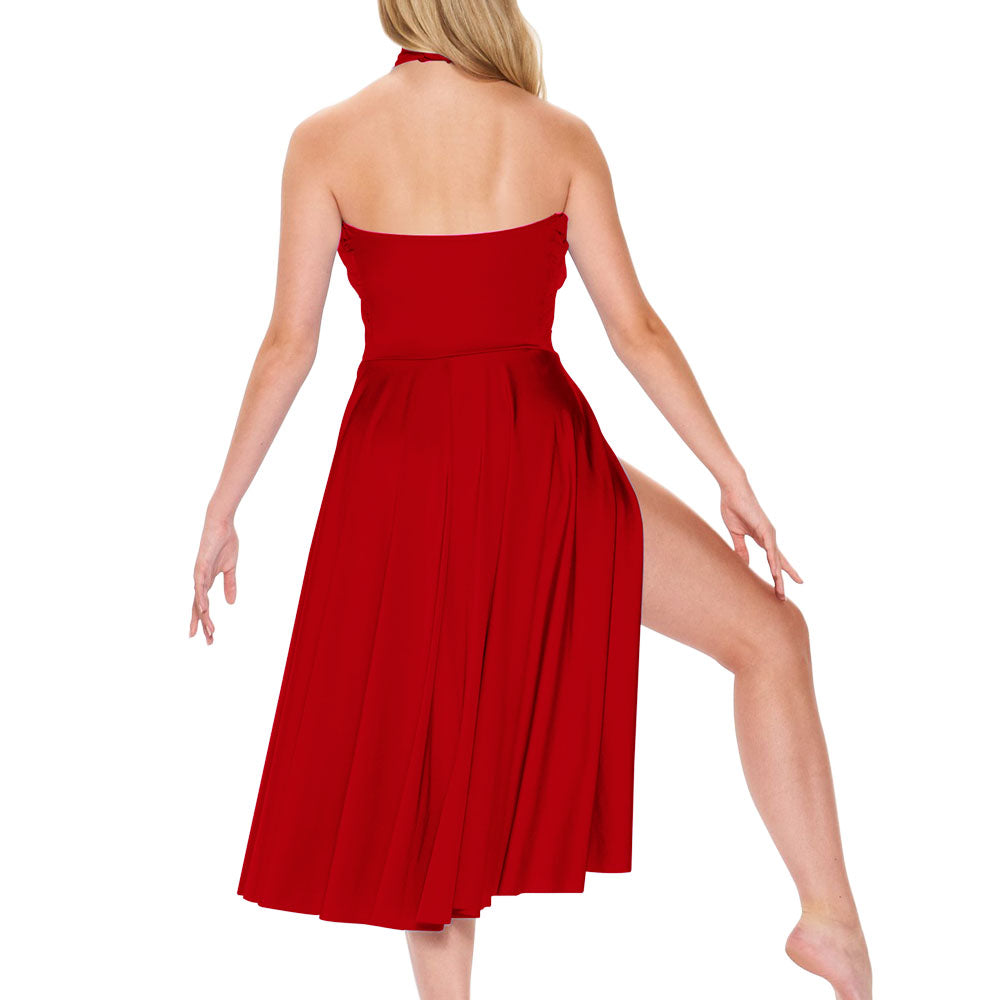 Open Back Long Dress