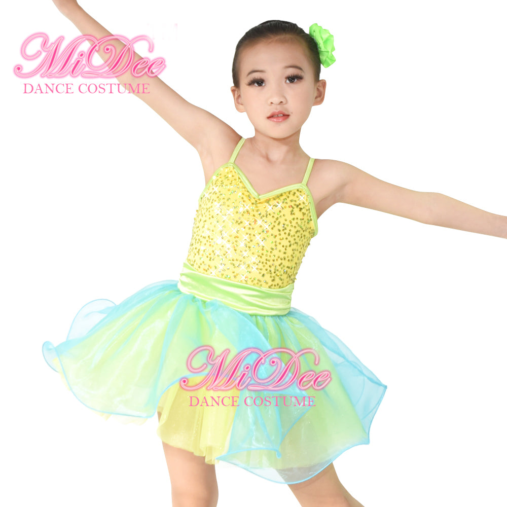 Modern Ballet Ruffle Tutu Dress