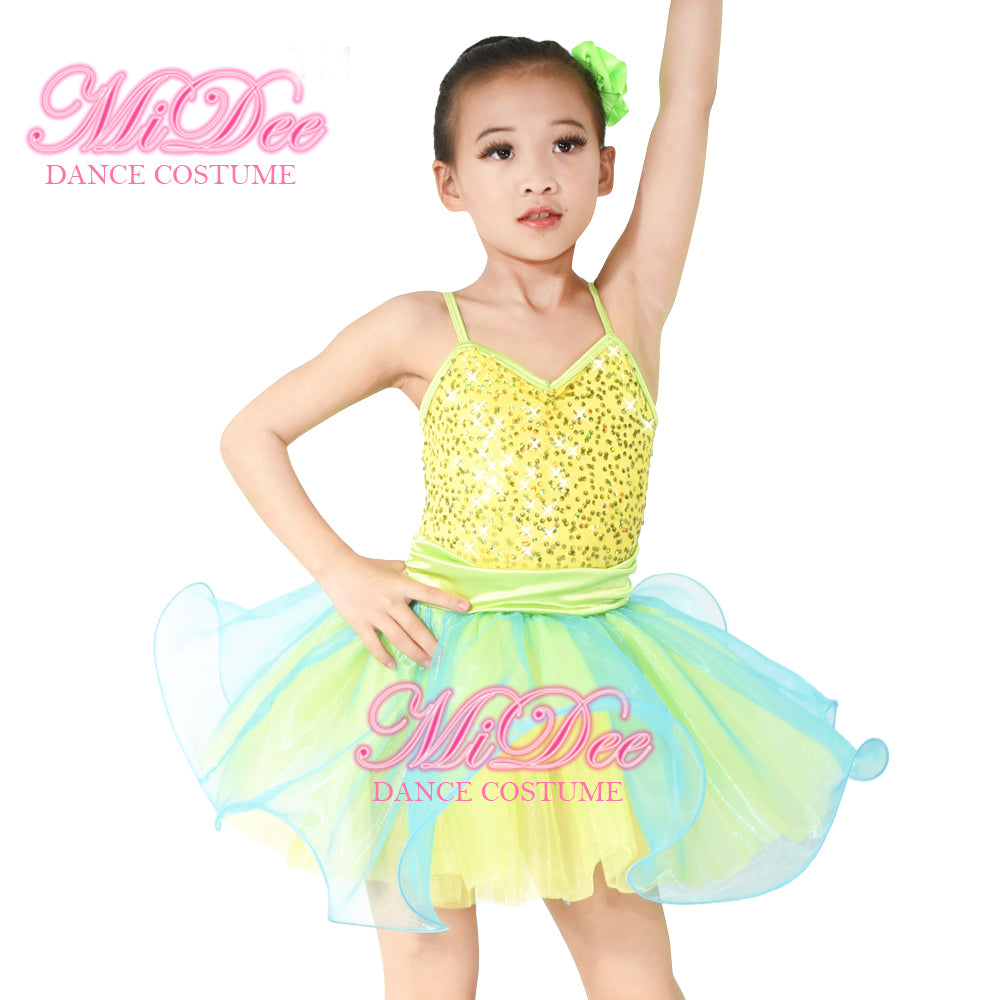 Modern Ballet Ruffle Tutu Dress