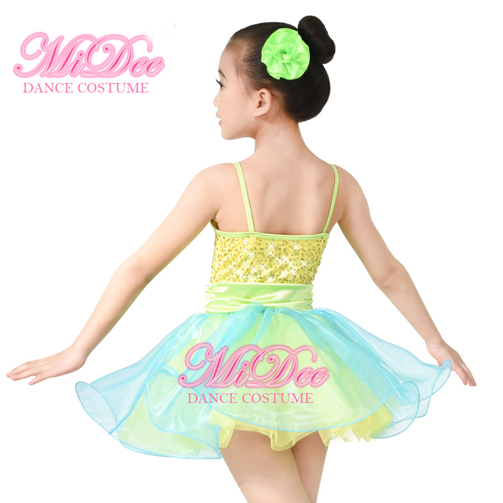 Modern Ballet Ruffle Tutu Dress