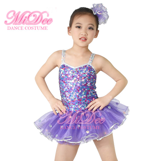 Colorful Sequins Tutu Dress