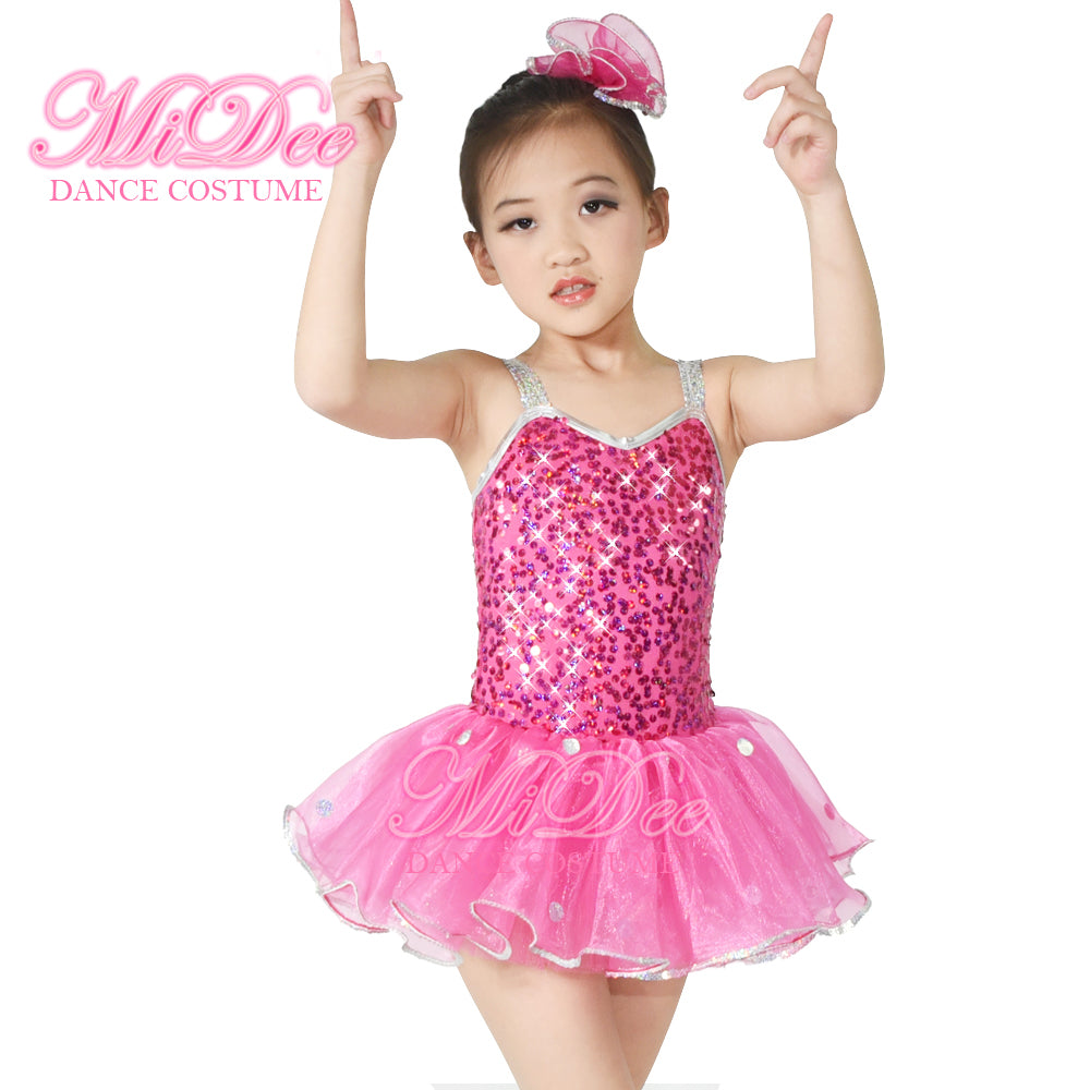 Colorful Sequins Tutu Dress
