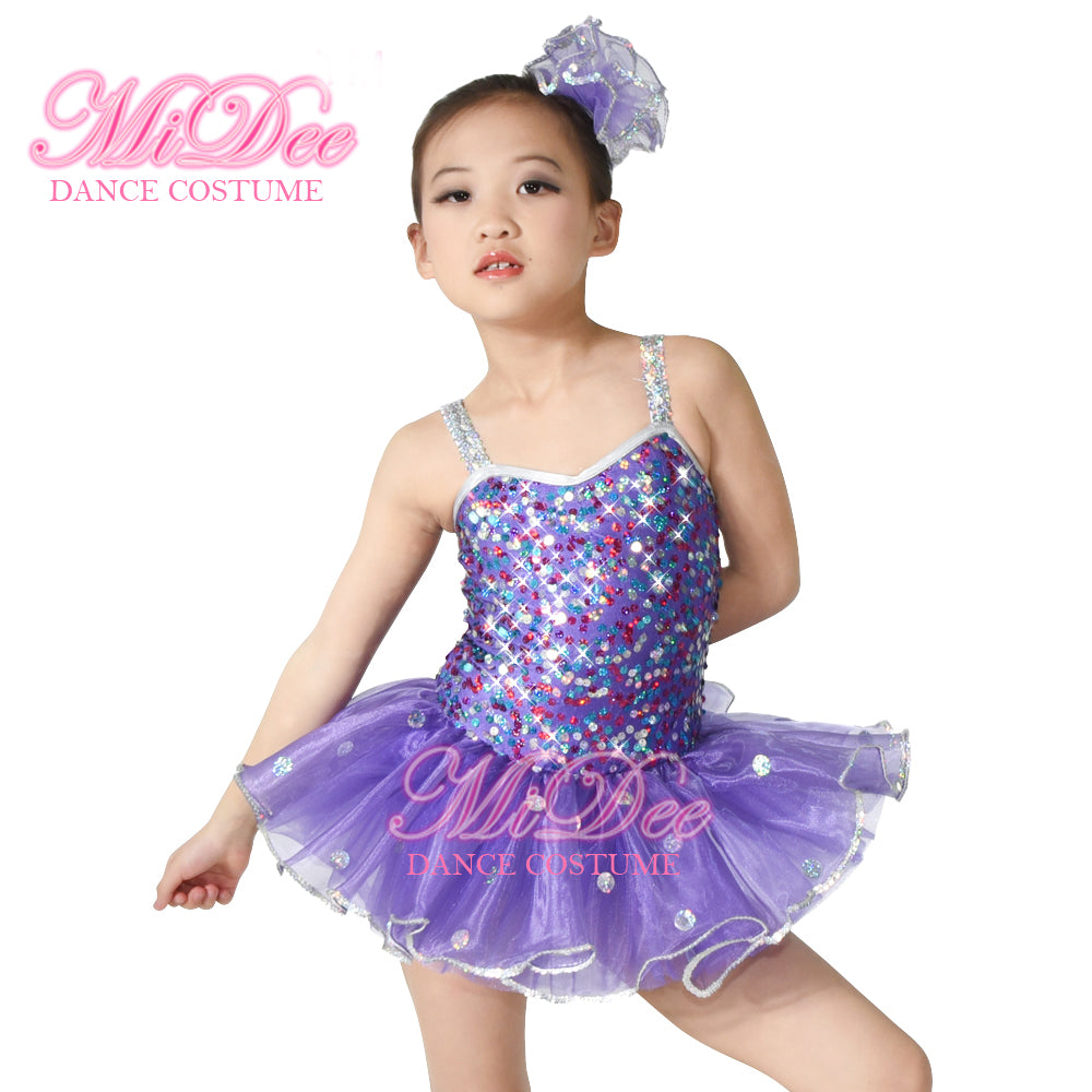 Colorful Sequins Tutu Dress