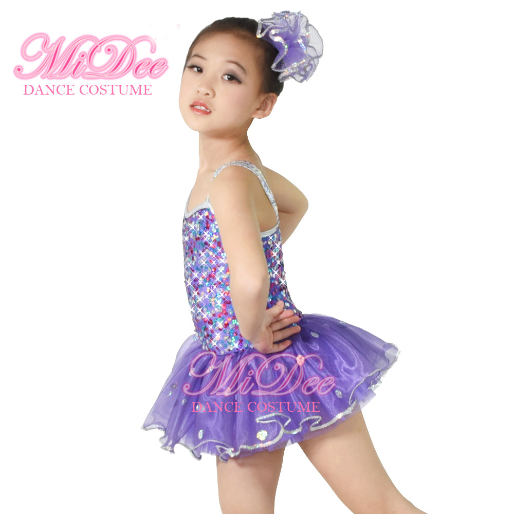 Colorful Sequins Tutu Dress