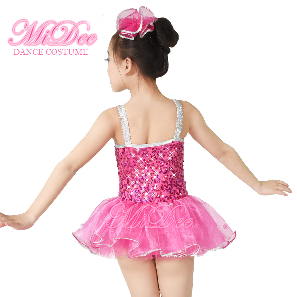 Colorful Sequins Tutu Dress