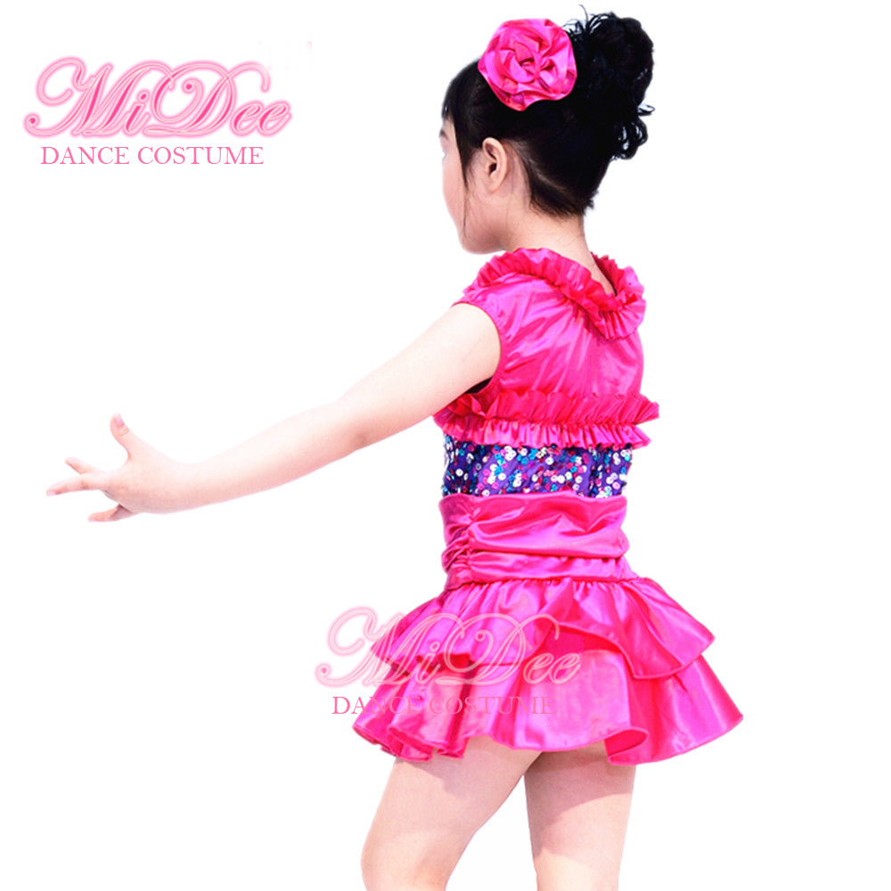 Jazz Dance Fake Two-Piece Set