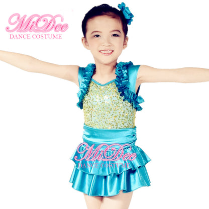Jazz Dance Fake Two-Piece Set