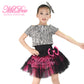 Zebra Contrast Color Dance 3 Piece Outfits