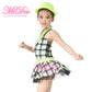 Colored Lattice Suit Tutu Dress