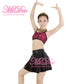 Sequin Bra & Leather Jazz 2 Piece Outfits