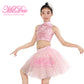 Pink Sequin Ballet Tutu 2 Piece Set