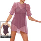 Babydoll Mesh Dress 2 Piece Outfits (Kid)