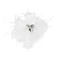 Feather Flower Hair Clip