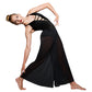 Suspender Leotards With Wide Leg Pants (2-piece Set)